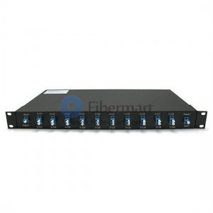 5 channels 1RU Rack Mount Simplex DWDM OADM East-and-West 5 channels 1RU Rack Mount Simplex DWDM OADM East-and-West