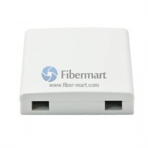 FTTH Fiber Optic Wall Plate Outlet 2 fibers FTTH Fiber Optic Wall Plate Outlet 2 fibers