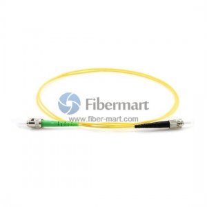 ST/UPC to ST/APC Singlemode 9/125 Simplex Fiber Patch Cable ST/UPC to ST/APC Singlemode 9/125 Simplex Fiber Patch Cable