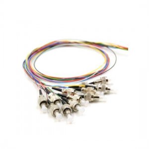 1M 12 Fibers FC/UPC SingleMode ColorCoded Fiber Optic Pigtail, Unjacketed 1M 12 Fibers FC/UPC SingleMode ColorCoded Fiber Optic Pigtail, Unjacketed