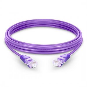 Cat5e Snagless Unshielded (UTP) Ethernet Network Patch Cable, Purple PVC, 10m (32.81ft) Cat5e Snagless Unshielded (UTP) Ethernet Network Patch Cable, Purple PVC, 10m (32.81ft)