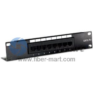 8 Port Cat5e UTP Patch Panel Rack Mount 8 Port Cat5e UTP Patch Panel Rack Mount