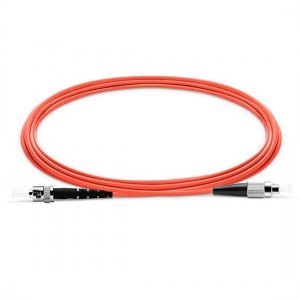 Cable de conexión de fibra óptica multimodo OM1 de PVC/LSZH/OFNP simplex FC a ST Cable de conexión de fibra óptica multimodo OM1 de PVC/LSZH/OFNP simplex FC a ST
