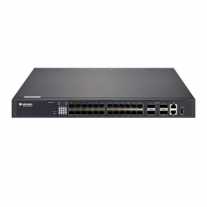 S3900-24F4S 20-Port Gigabit Stackable SFP Managed Switch with 4 Combo SFP and 4 10Gb SFP+ Uplinks S3900-24F4S 20-Port Gigabit Stackable SFP Managed Switch with 4 Combo SFP and 4 10Gb SFP+ Uplinks