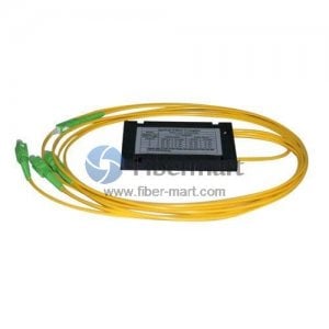 1x3 FBT Splitter monomodo tres ventana Splitter de fibra con caja de ABS 1x3 FBT Splitter monomodo tres ventana Splitter de fibra con caja de ABS