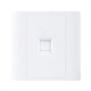 One Port Keystone - Placa de pared de una sola pandilla One Port Keystone - Placa de pared de una sola pandilla