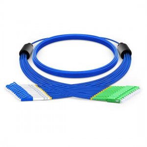 5m LC UPC to SC APC 12 Fibers Singlemode 9/125 Armored Breakout Cable 3.0mm Legs 5m LC UPC to SC APC 12 Fibers Singlemode 9/125 Armored Breakout Cable 3.0mm Legs