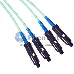 Cable de conexión de fibra multimodo OM4 dúplex MU-MU Cable de conexión de fibra multimodo OM4 dúplex MU-MU
