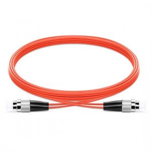 Cable de conexión de fibra óptica multimodo OM2 de PVC/LSZH/OFNP dúplex FC a FC Cable de conexión de fibra óptica multimodo OM2 de PVC/LSZH/OFNP dúplex FC a FC