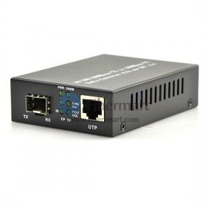 10/100/1000M Convertidor de medios de fibra Ethernet de puertos 1SP + 1RJ45 10/100/1000M Convertidor de medios de fibra Ethernet de puertos 1SP + 1RJ45