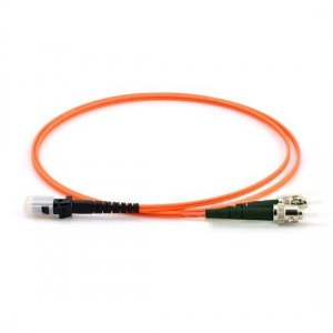 ST a MTRJ Cable de conexión de fibra óptica multimodo PVC / LSZH / OFNP OM1 dúplex ST a MTRJ Cable de conexión de fibra óptica multimodo PVC / LSZH / OFNP OM1 dúplex