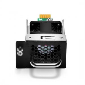 Hot-swappable Fan Module, Front-to-Back Airflow Through the S5850-32S2Q Switch Chassis Hot-swappable Fan Module, Front-to-Back Airflow Through the S5850-32S2Q Switch Chassis