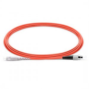 Cable de conexión de fibra óptica multimodo OM2 de PVC/LSZH/OFNP simplex SC a FC Cable de conexión de fibra óptica multimodo OM2 de PVC/LSZH/OFNP simplex SC a FC