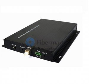 Transmisor de 1 canal HDMI sobre transmisor de fibra óptica y receptor Transmisor de 1 canal HDMI sobre transmisor de fibra óptica y receptor