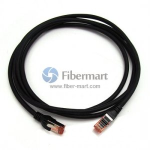 Cable de interconexión de plenum moldeado de par trenzado blindado Cat6 de 7 m Cable de interconexión de plenum moldeado de par trenzado blindado Cat6 de 7 m