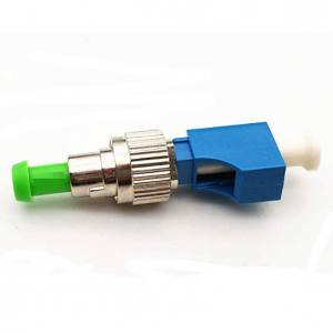 Adaptador de fibra óptica monomodo LC APC hembra a FC APC macho Adaptador de fibra óptica monomodo LC APC hembra a FC APC macho
