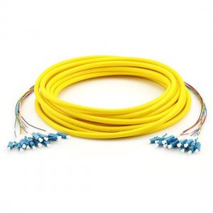 3M LC UPC to LC UPC 9/125 Single Mode 12 Fiber MultiFiber PreTerminated Cable 0.9mm PVC Jacket 3M LC UPC to LC UPC 9/125 Single Mode 12 Fiber MultiFiber PreTerminated Cable 0.9mm PVC Jacket