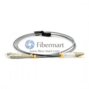 SC/UPC to LC/UPC Duplex Multimode OM1 Armored Patch Cable SC/UPC to LC/UPC Duplex Multimode OM1 Armored Patch Cable