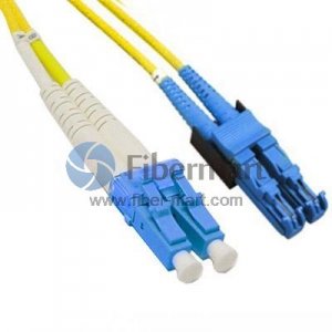 LC/UPC-E2000/UPC Plenum(OFNP) Duplex 9/125 Single-mode Fiber Patch Cable LC/UPC-E2000/UPC Plenum(OFNP) Duplex 9/125 Single-mode Fiber Patch Cable