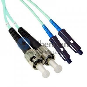 ST-MU Plenum(OFNP) Duplex OM3 Multi-mode Fiber Patch Cable ST-MU Plenum(OFNP) Duplex OM3 Multi-mode Fiber Patch Cable