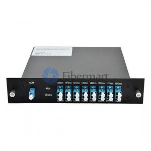 8 canales, tipo B, módulo LGX, transmisión BIDI simple, multiplexor y demultiplexor CWDM 8 canales, tipo B, módulo LGX, transmisión BIDI simple, multiplexor y demultiplexor CWDM