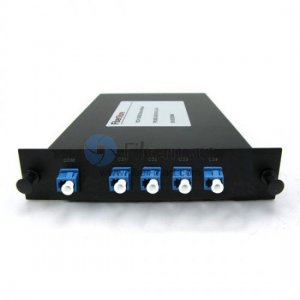 4 canales, Módulo LGX, Simplex Unidireccional, DWDM Demux 4 canales, Módulo LGX, Simplex Unidireccional, DWDM Demux