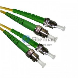 Cable de conexión de fibra óptica dúplex monomodo 9/125 de ST/APC a MU Cable de conexión de fibra óptica dúplex monomodo 9/125 de ST/APC a MU