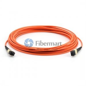 12 Fibras Multimodo OM1 12 Hilos MPO Cable de troncal 3.0mm LSZH/Riser [FM12OM1-2MPO-X]