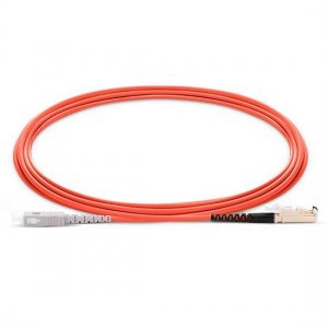 Cable de conexión de fibra óptica multimodo OM2 de PVC/LSZH/OFNP simplex SC a E2000 Cable de conexión de fibra óptica multimodo OM2 de PVC/LSZH/OFNP simplex SC a E2000