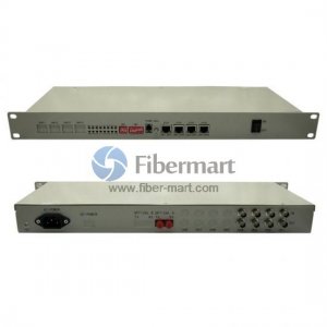 Multiplexores de fibra óptica 4E1 + 4*10/100/1000M PDH fibra Dual monomodo 20KM 19 pulgadas Rack (con el teléfono orderwire) Multiplexores de fibra óptica 4E1 + 4*10/100/1000M PDH fibra Dual monomodo 20KM 19 pulgadas Rack (con el teléfono orderwire)