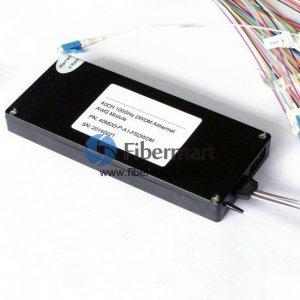16 canales, tipo A, módulo pigtail, simplex BIDI, AWG atérmico, DWDM Mux y Demux 16 canales, tipo A, módulo pigtail, simplex BIDI, AWG atérmico, DWDM Mux y Demux