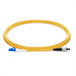 Cable de conexión de fibra monomodo LC UPC a FC UPC simplex PVC/LSZH/OFNP 9/125 Cable de conexión de fibra monomodo LC UPC a FC UPC simplex PVC/LSZH/OFNP 9/125