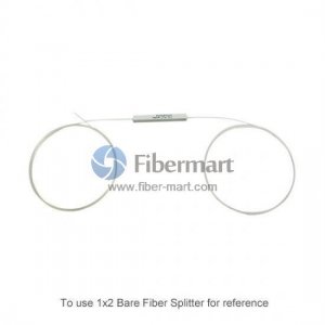 Polarización 2x2 que mantiene la fibra desnuda Divisor del PLC Eje lento 250μm Fibra desnuda Polarización 2x2 que mantiene la fibra desnuda Divisor del PLC Eje lento 250μm Fibra desnuda