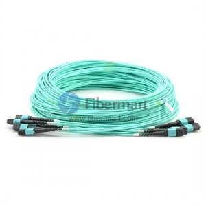 Cable troncal MTP multimodo OM4 de 72 fibras y 24 hilos, 3,0 mm, LSZH/Riser Cable troncal MTP multimodo OM4 de 72 fibras y 24 hilos, 3,0 mm, LSZH/Riser