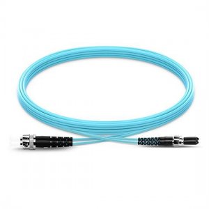 SMA905 to ST Duplex PVC/LSZH OM4 Multimode Fiber Optic Patch Cable SMA905 to ST Duplex PVC/LSZH OM4 Multimode Fiber Optic Patch Cable