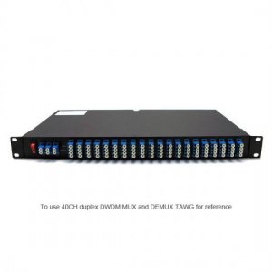 48 canales, montaje en rack 1RU, unidireccional simplex, AWG térmico, DWDM Demux 48 canales, montaje en rack 1RU, unidireccional simplex, AWG térmico, DWDM Demux