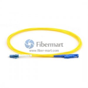 Cable de conexión de fibra monomodo LC-E2000 Simplex 9/125 Cable de conexión de fibra monomodo LC-E2000 Simplex 9/125