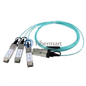 120G CXP a 3x 40G QSFP+ cable óptico activo 120G CXP a 3x 40G QSFP+ cable óptico activo