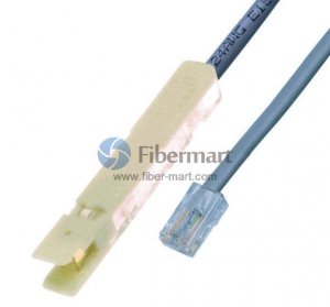 3m 1 par Cat 5e 110 a cable de conexión RJ45 3m 1 par Cat 5e 110 a cable de conexión RJ45