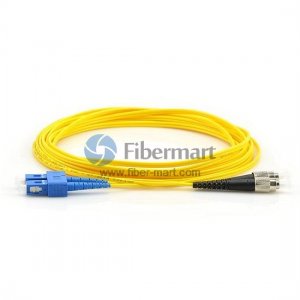 Cable de conexión de fibra monomodo FC-SC Duplex 9/125 Cable de conexión de fibra monomodo FC-SC Duplex 9/125