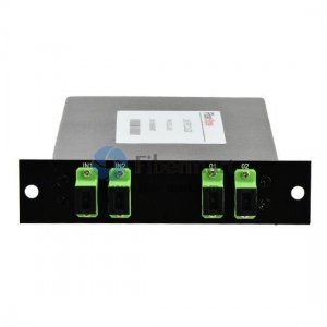 2x2 Fibre PLC Splitter con la Norma LGX Metal Box 2x2 Fibre PLC Splitter con la Norma LGX Metal Box