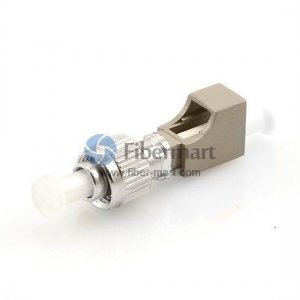 Adaptador de fibra simple LC hembra LC a macho multimodo Adaptador de fibra simple LC hembra LC a macho multimodo