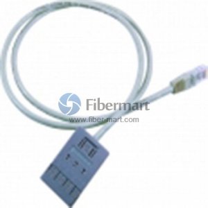 Cable de conexión de 1 m, 4 pares, Cat 5e 110 a RJ45 Cable de conexión de 1 m, 4 pares, Cat 5e 110 a RJ45