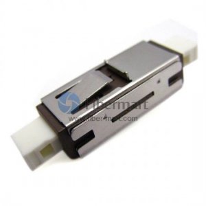 Adaptateur fibre métallique simplex MU à MU Adaptateur fibre métallique simplex MU à MU