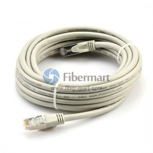 Câble de raccordement réseau Cat7 SFTP catégorie 7 rond 3 m blanc Câble de raccordement réseau Cat7 SFTP catégorie 7 rond 3 m blanc