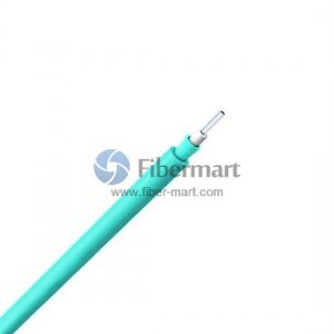 Corning Fiber OM4 Simplex Multimode Tight Buffer Round Riser Câble à Fibre Optique Intérieur