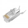 Prise modulaire blindée Cat7 RJ45 (50/paquet) Prise modulaire blindée Cat7 RJ45 (50/paquet)