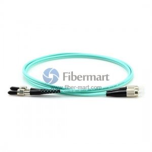 Câble de brassage fibre OM4 duplex SMA905-FC Câble de brassage fibre OM4 duplex SMA905-FC