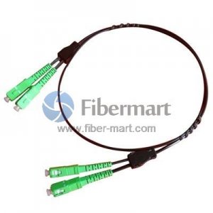Câble D'intérieur Duplex FTTH FRP G652D PVC Câble D'intérieur Duplex FTTH FRP G652D PVC