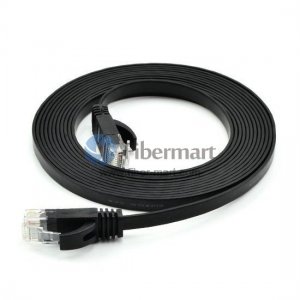 Câble plat réseau à paire torsadée non blindée (UTP) CAT6 de 15 m Câble plat réseau à paire torsadée non blindée (UTP) CAT6 de 15 m